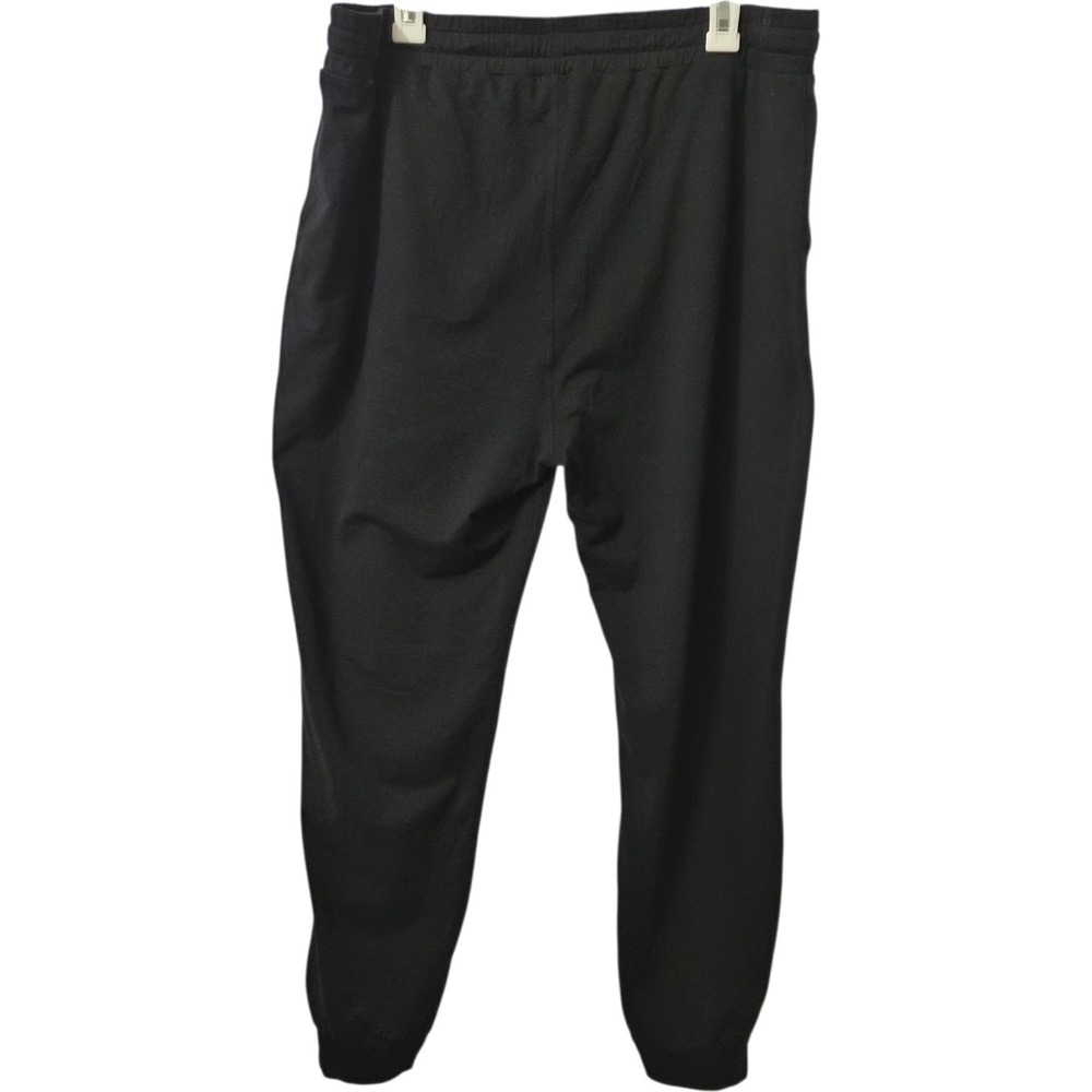 Vuori Mens XXL Black Jogger Pants Drawstring Athletic Lounge Sweatpants - Picture 2 of 5
